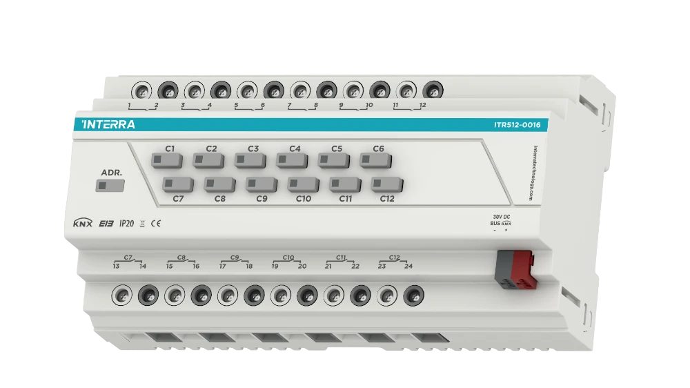 KNX Combo Aktuatör - 12 Kanal
