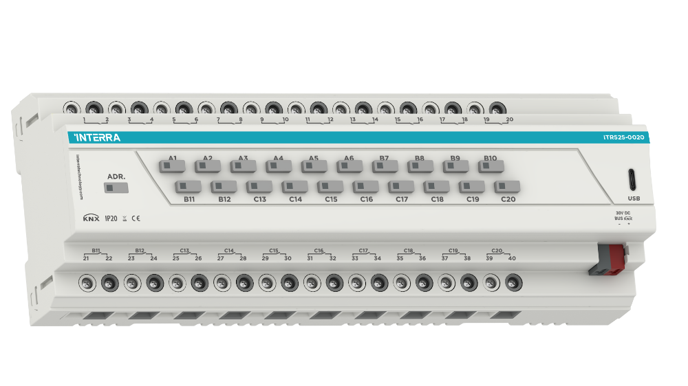 KNX Combo+ Aktuatör - 20 Kanal