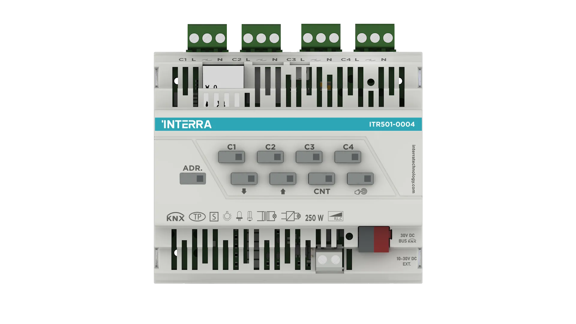 KNX Evrensel Dimmer Aktüatör - 4 Kanal