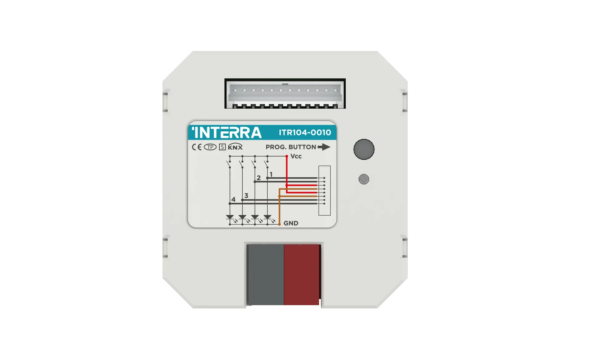 KNX Binary Interface - 4 Kanal