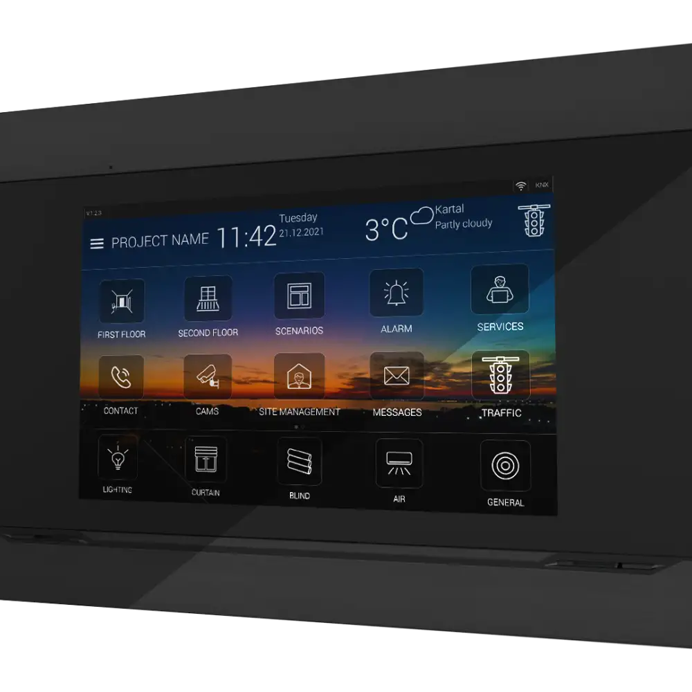 Interra 4 - 7" KNX Dokunmatik Panel