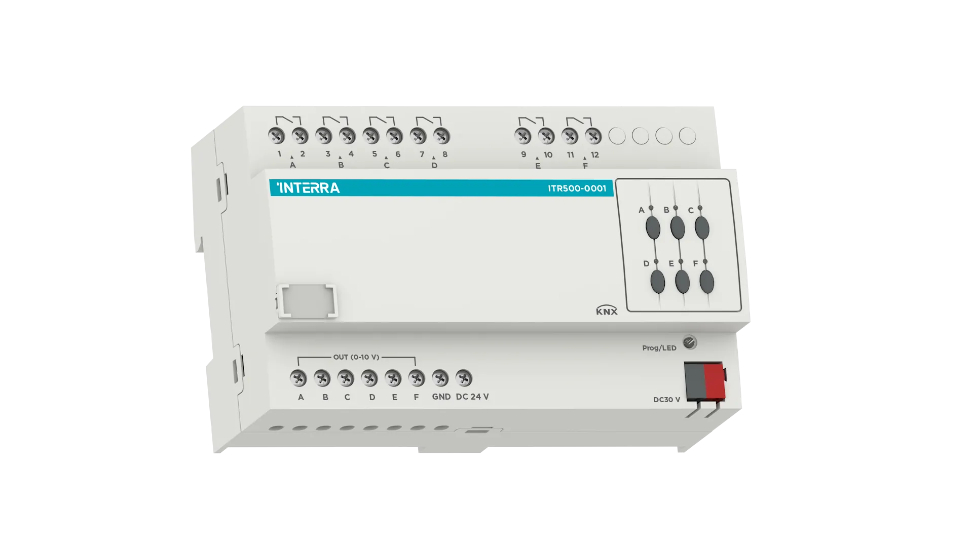 KNX Balast Kontrolör - 6 Kanal (0/1-10V DC)