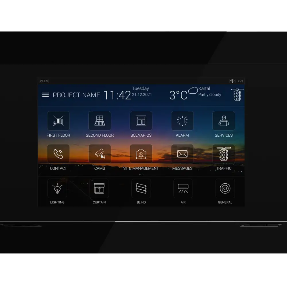 Interra 4 - 7" KNX Dokunmatik Panel