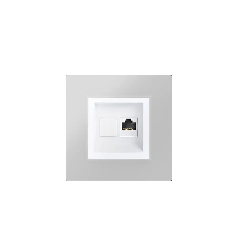 RJ45 Tek Veri Soketi CAT6 UTP - Beyaz